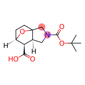 Racemic-(3aS,6R,7R,7aR)-2-(tert-butoxycarbonyl)octahydro-3a,6-epoxyisoindole-7-carboxylic acid