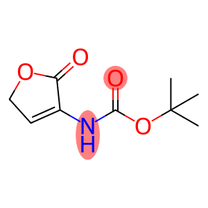 Carbamic acid, (2,5-dihydro-2-oxo-3-furanyl)-, 1,1-dimethylethyl ester (9CI)