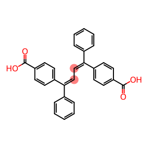 Benzoic acid, 4,4'-[(1Z,3Z)-1,4-diphenyl-1,3-butadiene-1,4-diyl]bis-