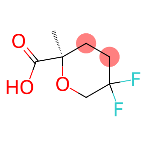 (R)-5,5-difluoro-2-methyltetrahydro-2H-pyran-2-carboxylic acid