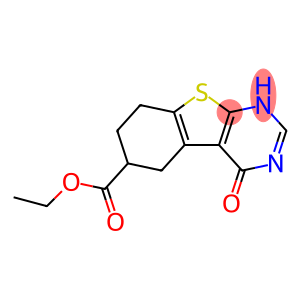 ethyl4-oxo-3,4,5,6,7,8-hexahydrobenzo[4,5]thieno[2,3-d]pyrimidine-6-carboxylate