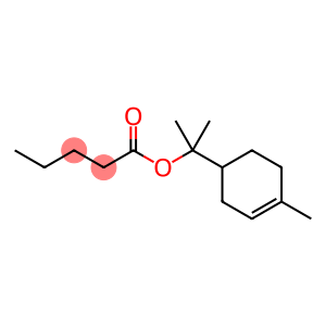 1-methyl-1-(4-methylcyclohex-3-enyl)ethyl valerate