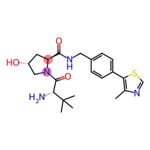 (2S,4R)-1-((S)-2-氨基-3,3-二甲基丁酰基)-4-羟基-N-(4-(4-甲基噻唑-5-基)苄基)吡咯烷-2-甲酰胺