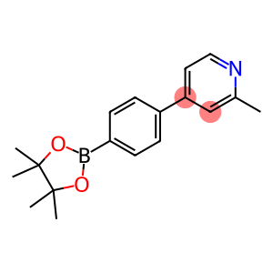 Pyridine, 2-methyl-4-[4-(4,4,5,5-tetramethyl-1,3,2-dioxaborolan-2-yl)phenyl]-