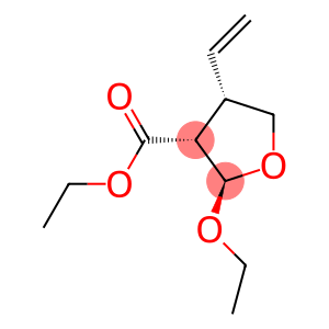 3-Furancarboxylicacid,4-ethenyl-2-ethoxytetrahydro-,ethylester,(2alpha,3bta,4bta)-(9CI)