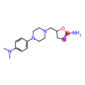 4,5-Dihydro-5-((4-(4-(dimethylamino)phenyl)-1-piperazinyl)methyl)-2-ox azolamine