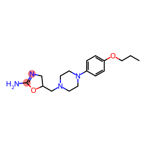 5-[[4-(4-propoxyphenyl)piperazin-1-yl]methyl]-4,5-dihydro-1,3-oxazol-2 -amine