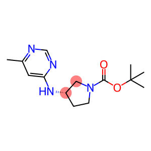 tert-Butyl (3S)-3-[(6-methylpyrimidin-4-yl)amino]pyrrolidine-1-carboxylate