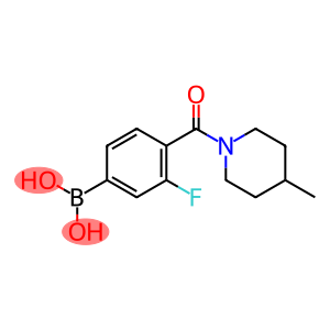 3-氟-4-(4-甲基哌啶-1-羰基)苯基硼酸