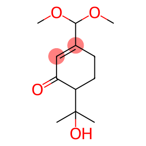 2-Cyclohexen-1-one,  3-(dimethoxymethyl)-6-(1-hydroxy-1-methylethyl)-