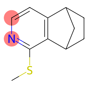 5,6,7,8-tetrahydro-1-(Methylthio)-5,8-Methanoisoquinoline