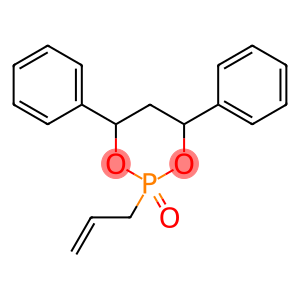 4,6-diphenyl-2-(2-propenyl)-1,3-dioxa-2-phosphorinane 2-oxide