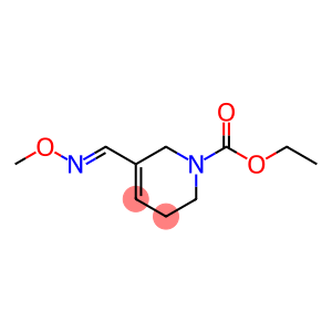 1(2H)-Pyridinecarboxylic acid, 3,6-dihydro-5-((methoxyimino)methyl)-,  ethyl ester, (E)-