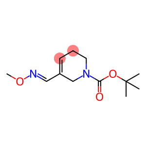 1(2H)-Pyridinecarboxylic acid, 3,6-dihydro-5-((methoxyimino)methyl)-,  1,1-dimethylethyl ester, (E)-