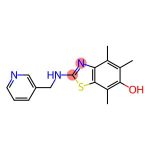 6-Benzothiazolol,  4,5,7-trimethyl-2-[(3-pyridinylmethyl)amino]-