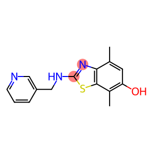 6-Benzothiazolol,  4,7-dimethyl-2-[(3-pyridinylmethyl)amino]-