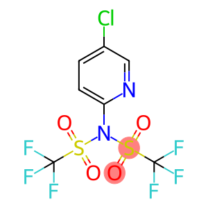 2-[N,N-双(三氟甲烷烷磺酰)氨基]-5-氯吡啶