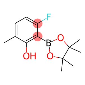 3-fluoro-6-methyl-2-(4,4,5,5-tetramethyl-1,3,2-dioxaborolan-2-yl)phenol