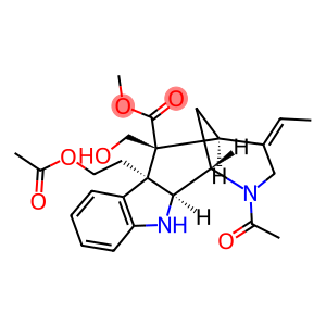 (2α)-4-Acetyl-5-acetoxy-1,2-dihydro-16-(hydroxymethyl)-4,5-secoakuammilan-17-oic acid methyl ester