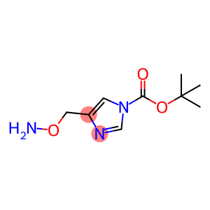 tert-Butyl 4-((aminooxy)methyl)-1H-imidazole-1-carboxylate