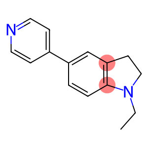 1-ETHYL-5-PYRIDIN-4-YL-2,3-DIHYDRO-1H-INDOLE