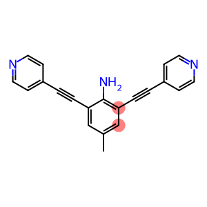 Benzenamine, 4-methyl-2,6-bis[2-(4-pyridinyl)ethynyl]-