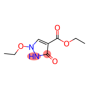 1H-Pyrazole-4-carboxylic acid, 1-ethoxy-2,3-dihydro-3-oxo-, ethyl ester