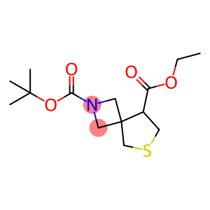 6-Thia-2-azaspiro[3.4]octane-2,8-dicarboxylic acid, 2-(1,1-dimethylethyl) 8-ethyl ester