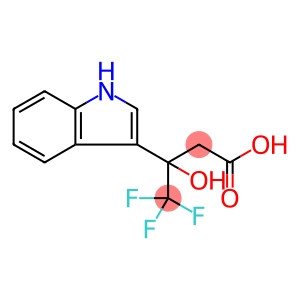 4,4,4-trifluoro-3-hydroxy-3-(1H-indol-3-yl)butanoicacid