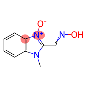 1H-Benzimidazole-2-carboxaldehyde,1-methyl-,oxime,3-oxide(9CI)