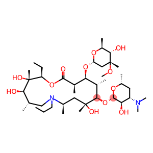 (2R,3S,4R,5S,8R,10R,11R,12S,13S,14R)-13-[(2,6-dideoxy-3-Cmethyl-3-O-methyl-a-L-ribo-hexopyranosyl)oxy]-2-ethyl-3,4,10-trihydroxy-3,5,8,10,12,14-hexamethyl-7-propyl-11-[[3,4,6-trideoxy-3-(dimethylamino)-b-D-xylo-hexopyranosyl]oxy]-1-oxa-7-azacyclopentadeca