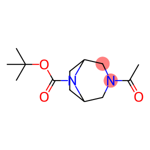 3,8-Diazabicyclo[3.2.1]octane-8-carboxylic acid, 3-acetyl-, 1,1-dimethylethyl ester