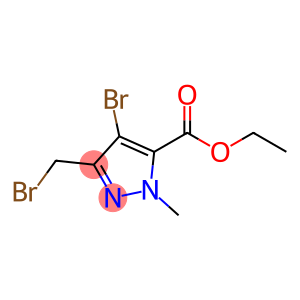 Ethyl 4-Bromo-3-(bromomethyl)-1-methylpyrazole-5-carboxylate