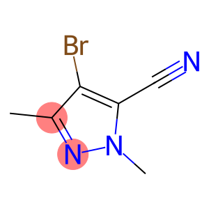 4-bromo-1,3-dimethyl-1H-pyrazole-5-carbonitrile(WXC08032)