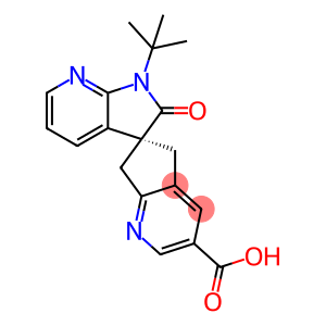 (S)-1'-(tert-butyl)-2'-oxo-1',2',5,7-tetrahydrospiro[cyclopenta[b]pyridine-6,3'-pyrrolo[2,3-b]pyridine]-3-carboxylic acid