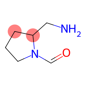 1-Pyrrolidinecarboxaldehyde, 2-(aminomethyl)-