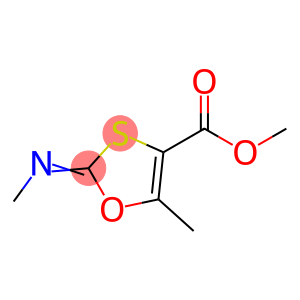 1,3-Oxathiole-4-carboxylicacid,5-methyl-2-(methylimino)-,methylester(9CI)