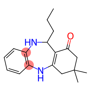 2,10-DIAZA-5,5-DIMETHYL-9-PROPYLTRICYCLO[9.4.0.0(3,8)]PENTADECA-1(11),3(8),12,14-TETRAEN-7-ONE