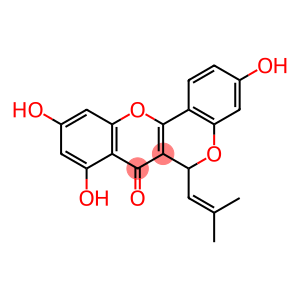 3,8,10-trihydroxy-6-(2-methylprop-1-enyl)-6H-chromeno[4,3-b]chromen-7-one