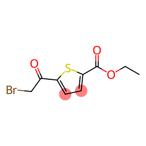 2-Thiophenecarboxylic acid, 5-(2-bromoacetyl)-, ethyl ester