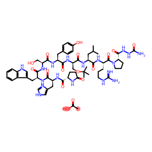 1-9-Luteinizing hormone-releasing factor (swine), 6-(o-(1,1-dimethylethyl)-D-serine)-, 2-(aminocarbonyl)hydrazide, acetate (salt)