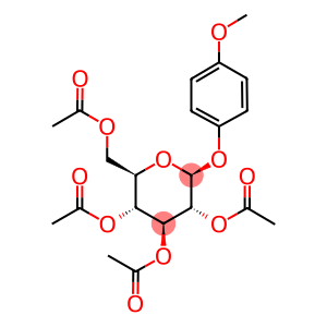 4-Methoxyphenyl 2,3,4,6-Tetra-O-acetyl-β-D-glucopyanoside