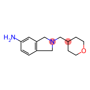 2-[(oxan-4-yl)methyl]-2,3-dihydro-1H-isoindol-5-amine