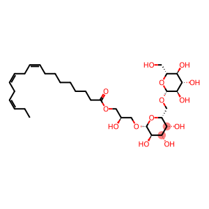 β-D-Galactopyranoside, (2S)-2-hydroxy-3-[[(9Z,12Z,15Z)-1-oxo-9,12,15-octadecatrien-1-yl]oxy]propyl 6-O-α-D-galactopyranosyl-