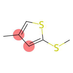 Thiophene, 4-methyl-2-(methylthio)-