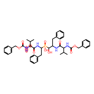 Bis(cbz-Val-Phe)phosphinate isostere