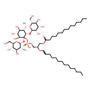 (1S,2S,3S,4S,5R,6S)-3-[(2R,3R,4R,5S,6R)-3-amino-4,5-dihydroxy-6-(hydroxymethyl)oxan-2-yl]oxy-4,5,6-trihydroxy-3-[hydroxy-[(2R)-3-tetradecanoyloxy-2-[(E)-tetradec-1-enoxy]propoxy]phosphoryl]oxy-2-[(2R,3S,4S,5S,6R)-3,4,5-trihydroxy-6-(hydroxymethyl)oxan-2-yl]oxycyclohexan-1-olate