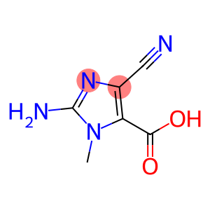 1H-Imidazole-5-carboxylicacid,2-amino-4-cyano-1-methyl-(9CI)