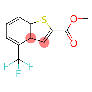 methyl 4-(trifluoromethyl)-1-benzothiophene-2-carboxylate