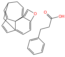 3H-4,7a-Methanocyclohept[3,3a]indeno[5,4-b]oxete Benzenepropanoic Acid Derivative